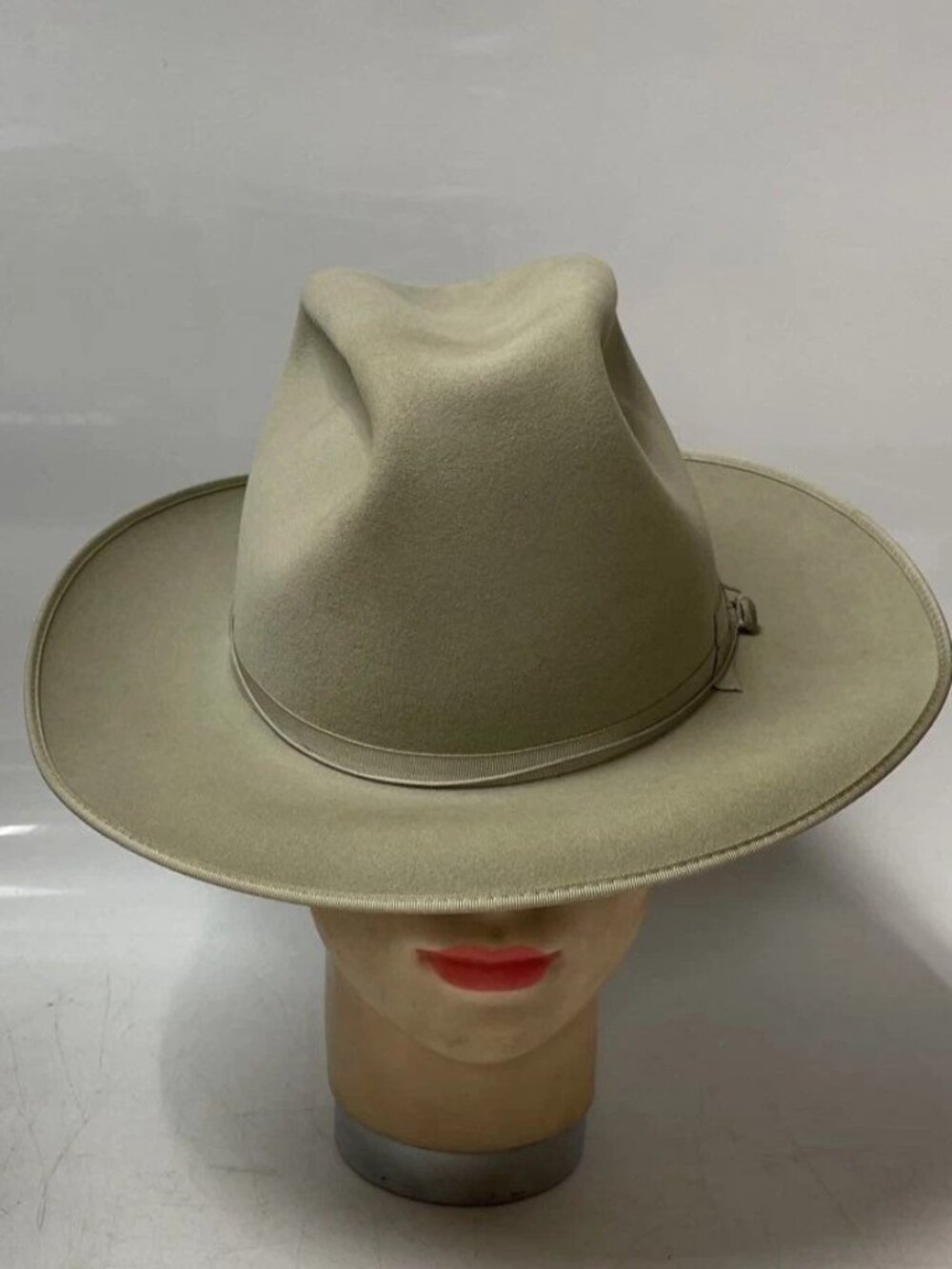 Vintage Stetson Men's Royal De Luxe Open Road Silver Belly Fur Felt Hat